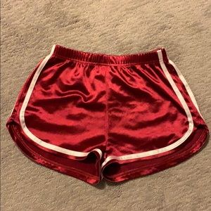 Cute Maroon Shorts (Small)